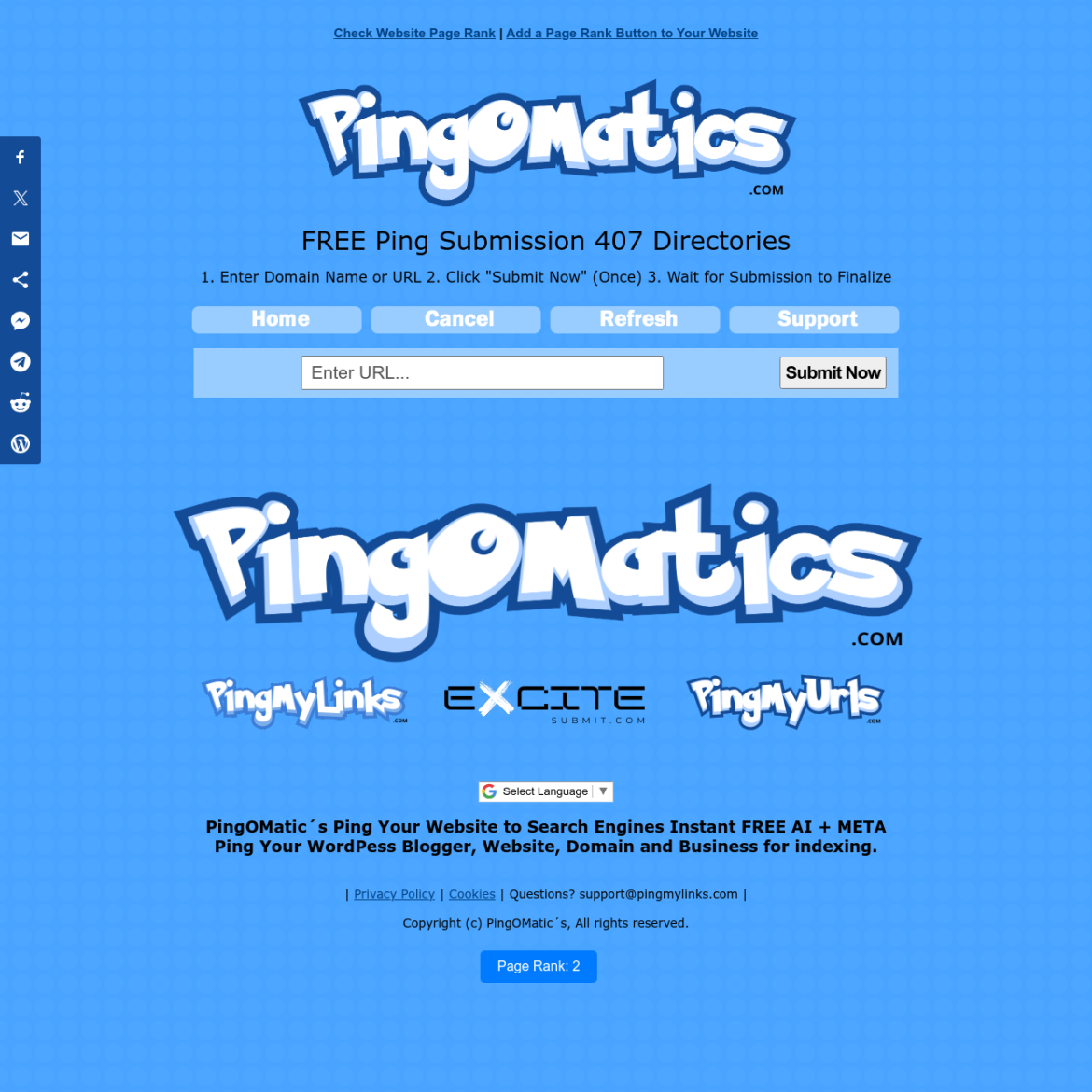 What Does PingOMatic´s Do?
